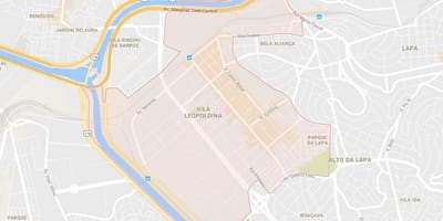 Harta Vila Leopoldina São Paulo