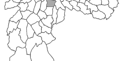 Harta Vila Mariana district