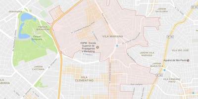 Harta Vila Mariana São Paulo