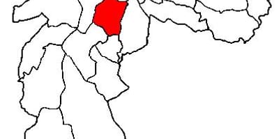 Harta Vila Mariana sub-prefectura São Paulo