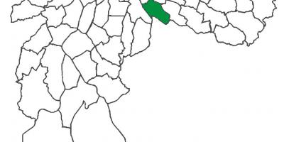 Harta Vila Prudente district