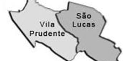 Harta Vila Prudente sub-prefectura