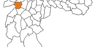 Harta Vila Sônia district
