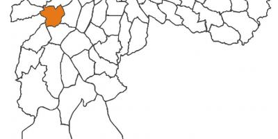 Harta Vila Sônia district