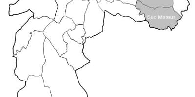 Harta din zona de Est 1 São Paulo